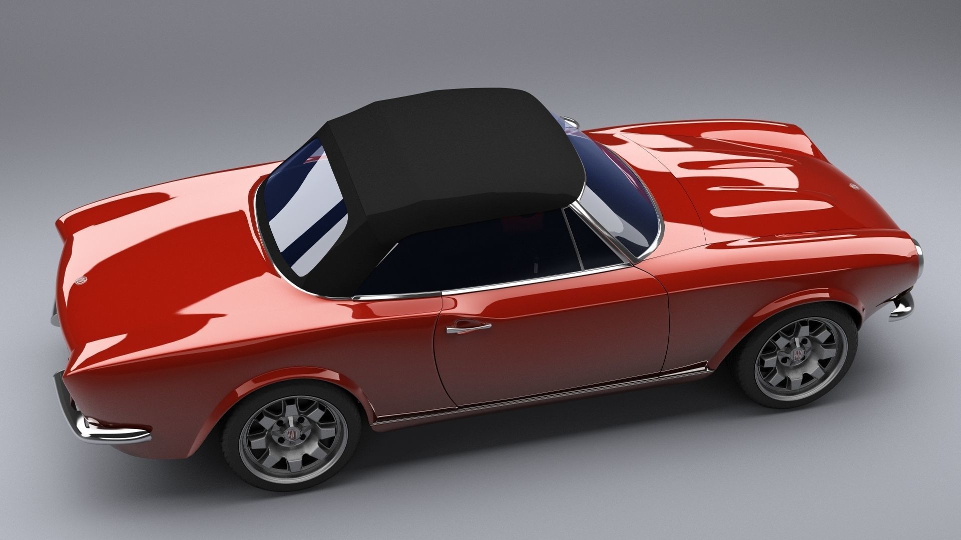 Fiat 124 Spider 3D model_8