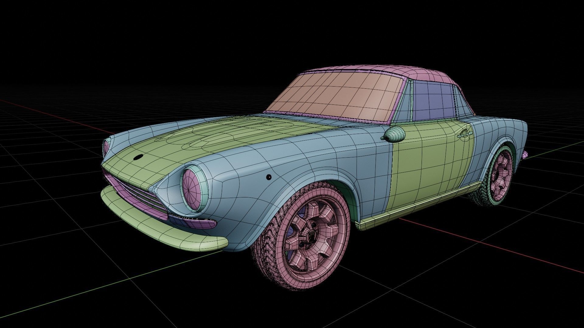 Fiat 124 Spider 3D model_16