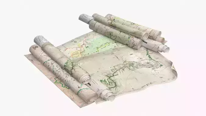 Modern Touristic Maps