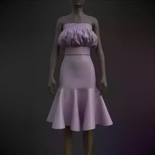 Vintage cocktail dress - Female party dress