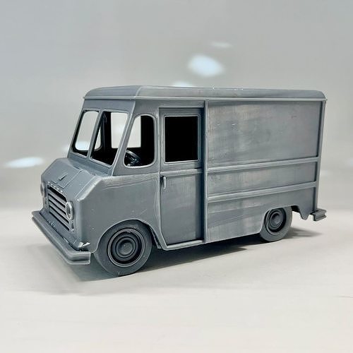 International Metro Mite 1962 3D print model 4
