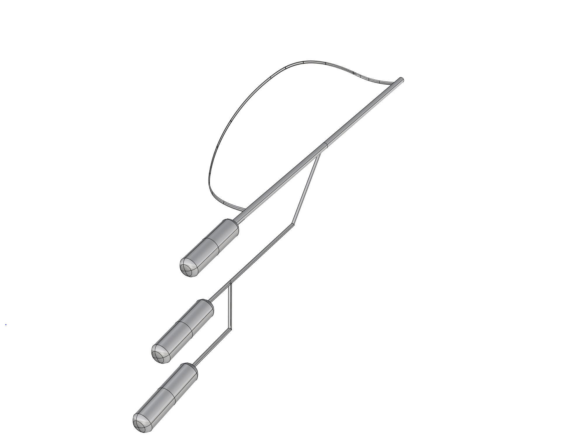 jewellery earrings 3D model_6