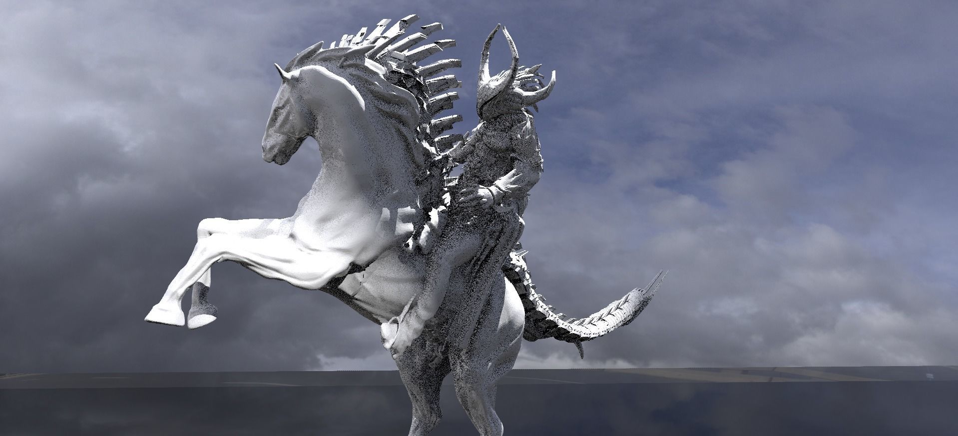 Horsemen Of The Apocalypse War 3D model_1