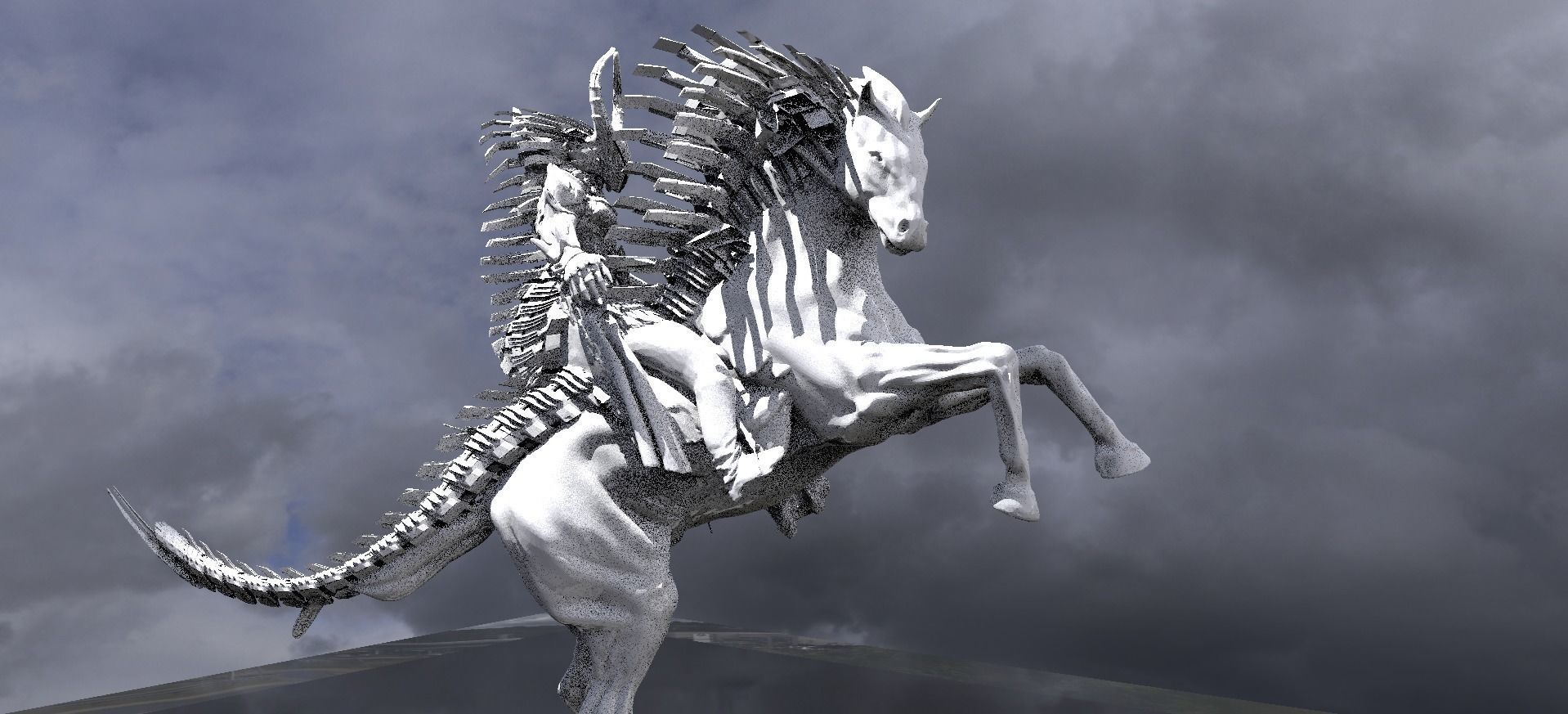 Horsemen Of The Apocalypse War 3D model_2