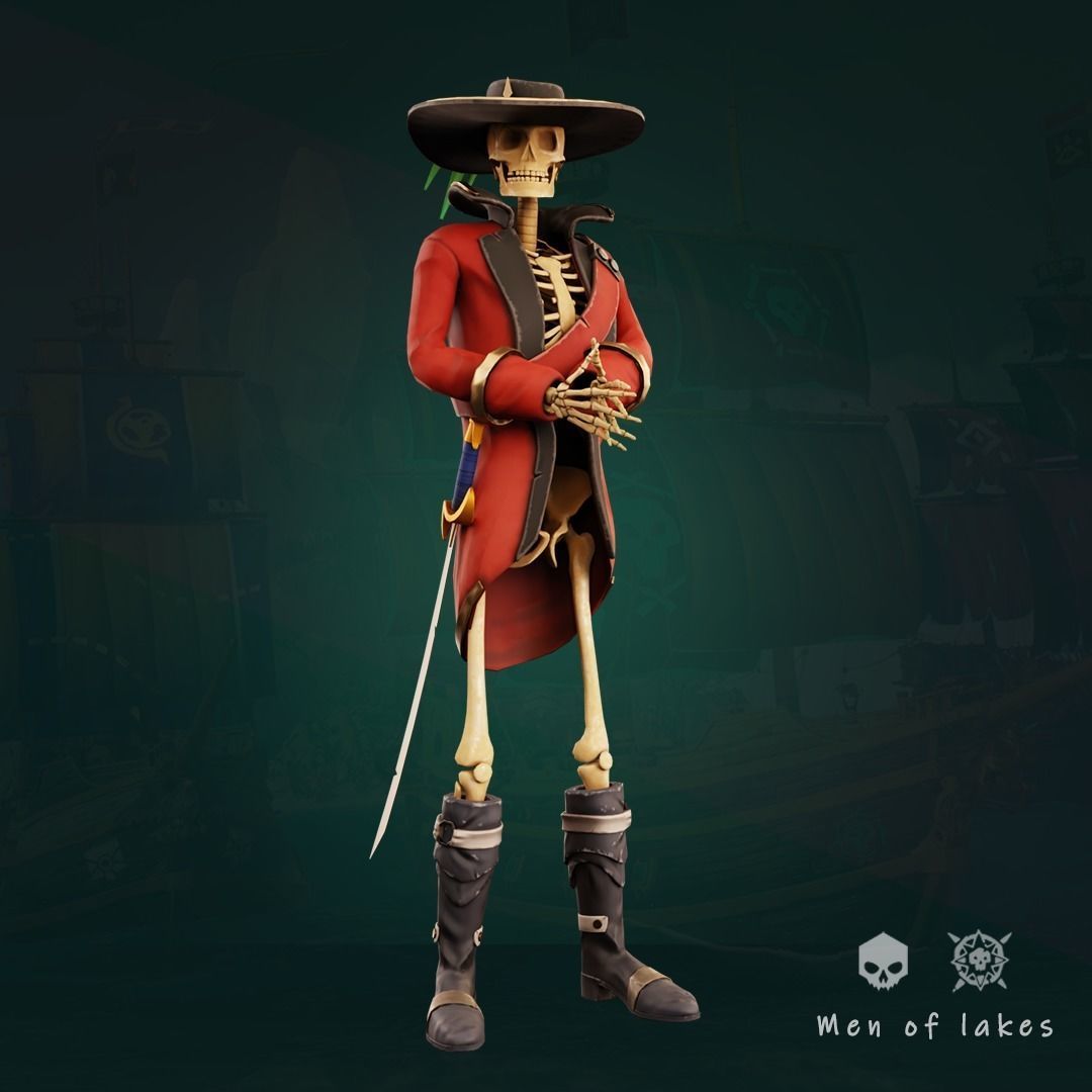 Stylized character pack Low-poly 3D model_5