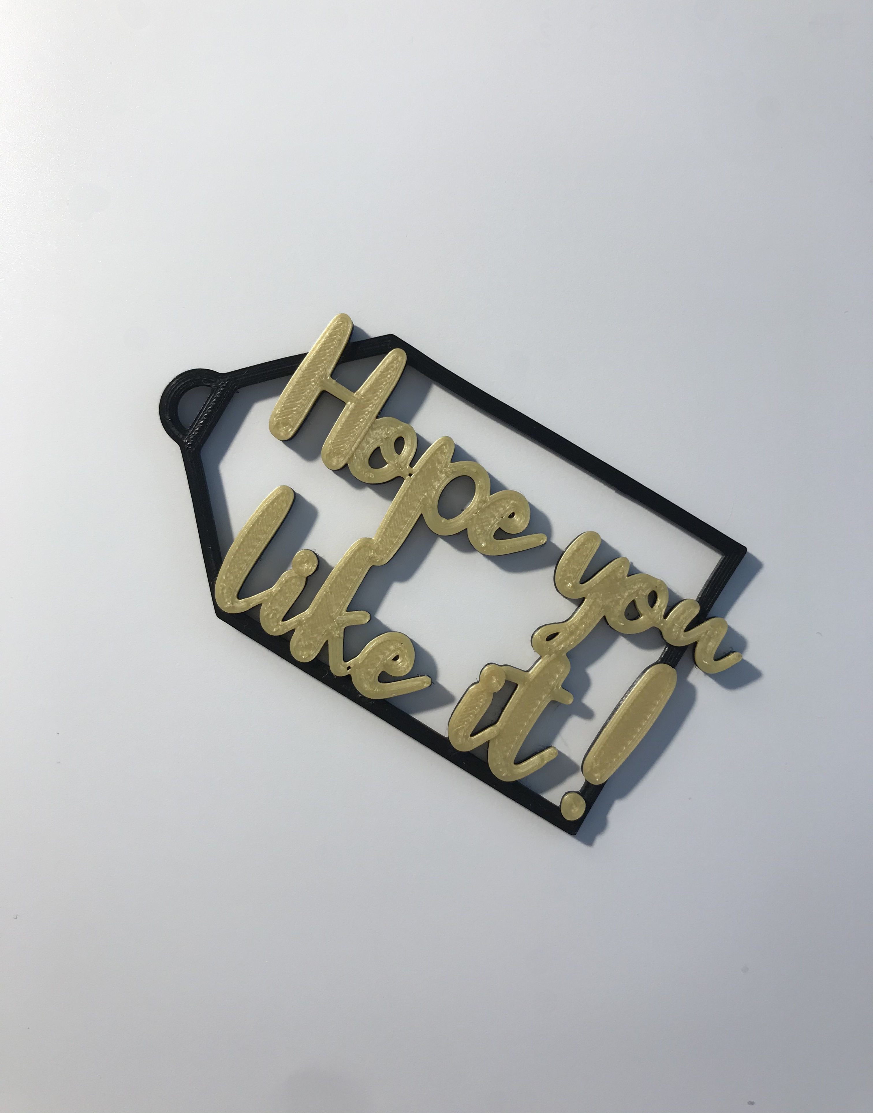 GIFT TAGS SET 3D print model_1