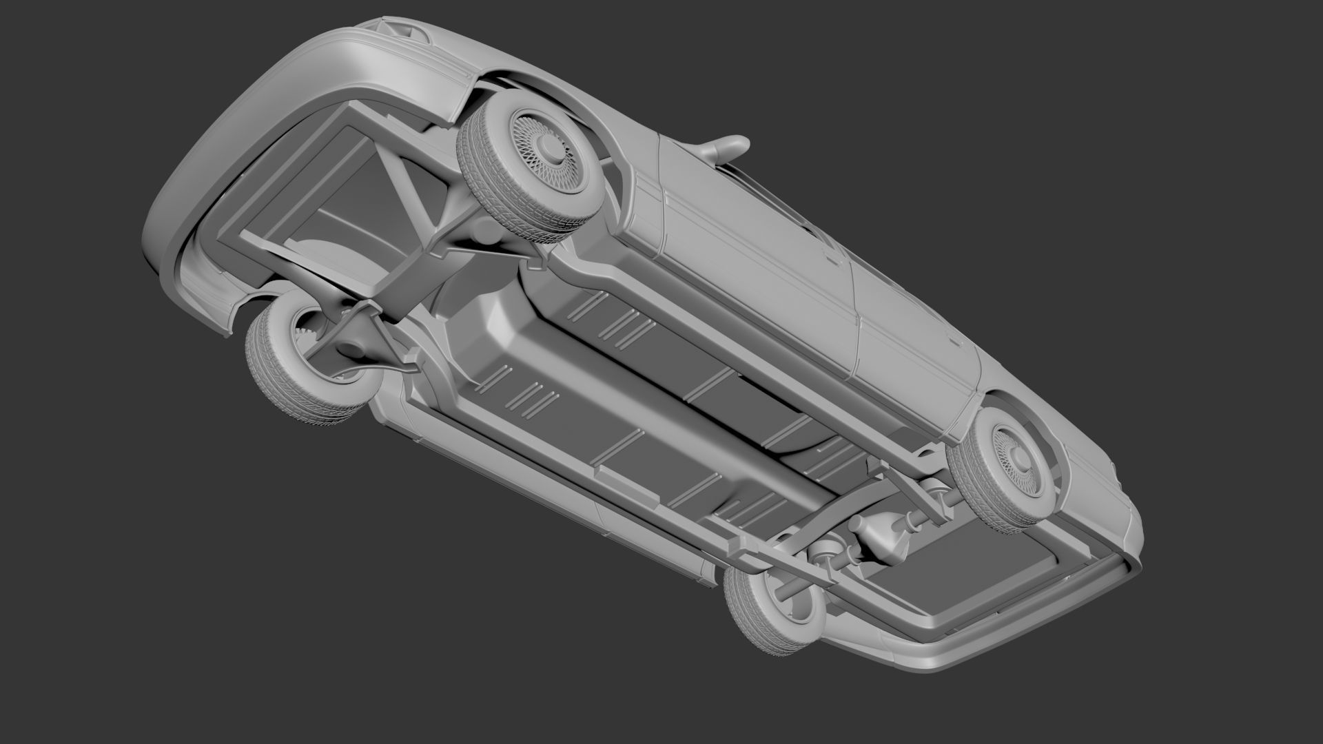Chevrolet Caprice 1995  3D print model_7