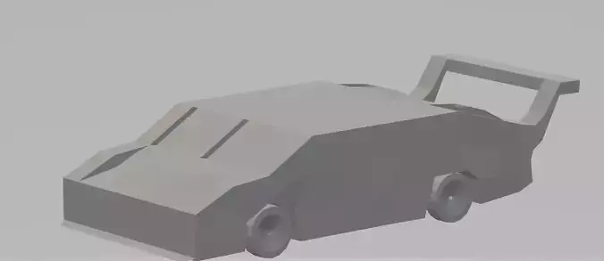 Racing car starting model