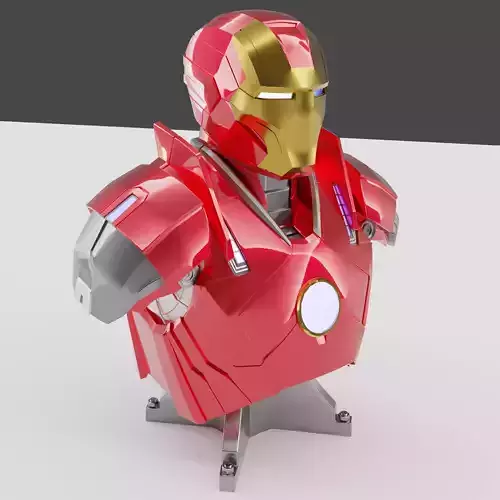 Iron man Mark 16 NightClub Bust 3D print model