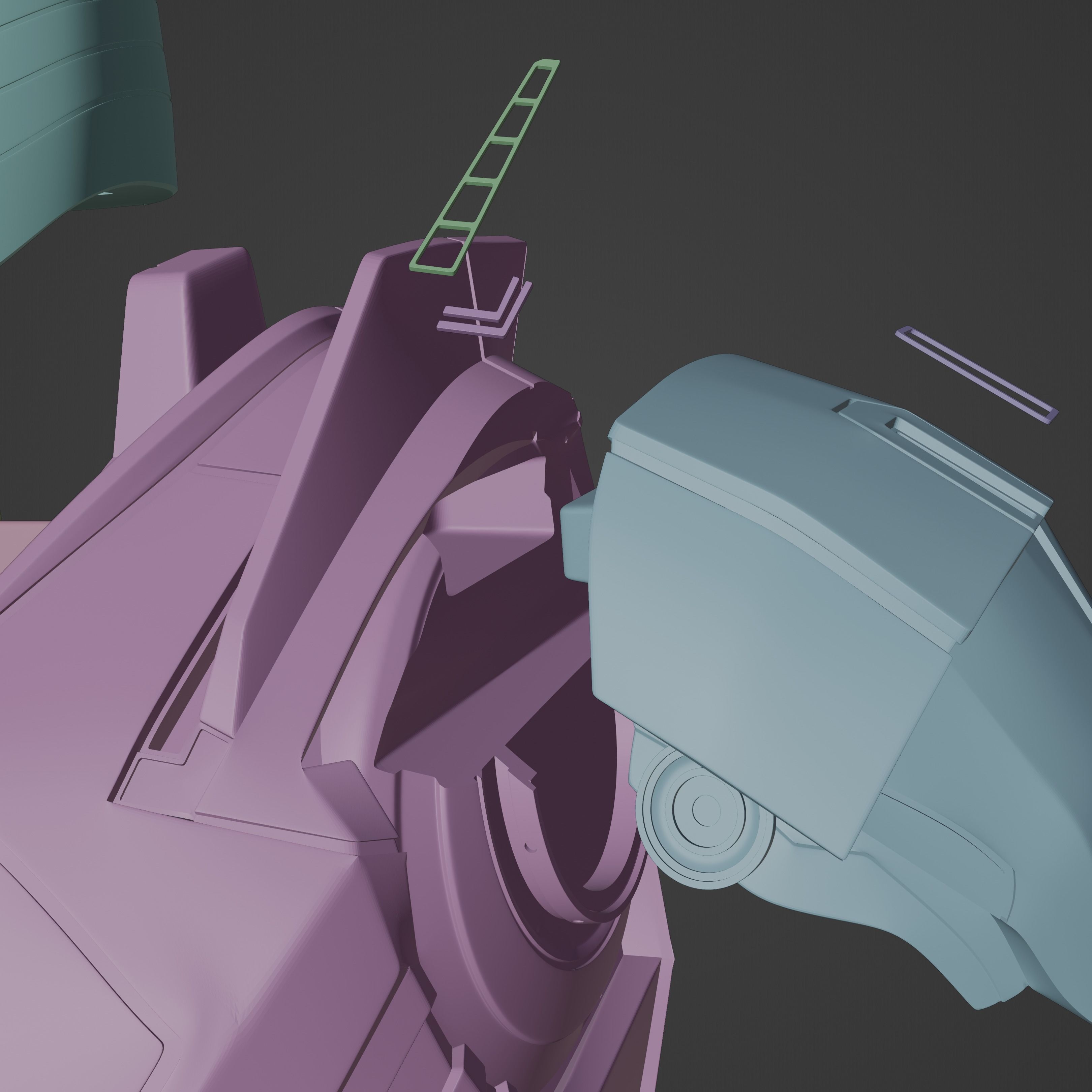 Iron man Mark 16 NightClub Bust 3D print model_14