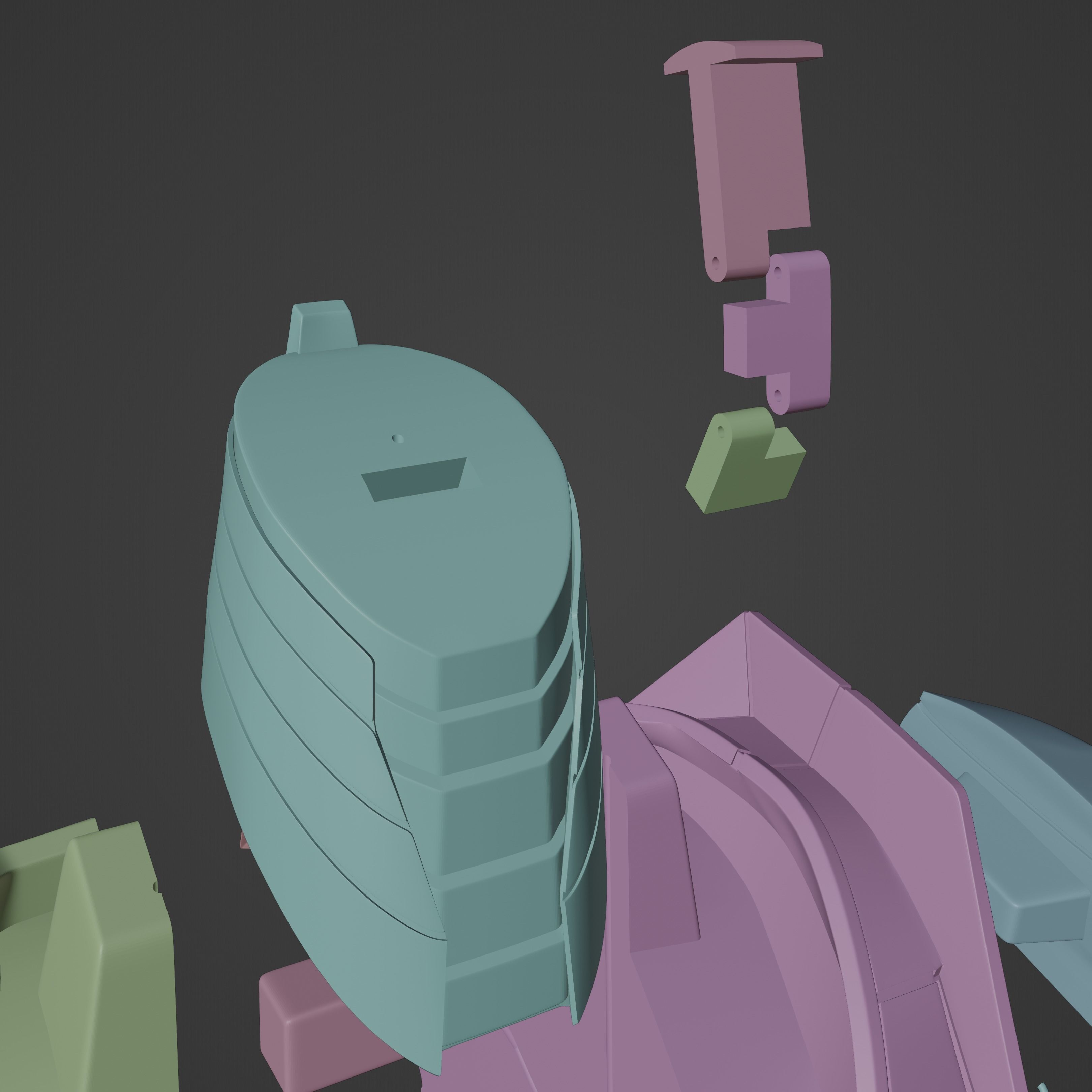 Iron man Mark 16 NightClub Bust 3D print model_16