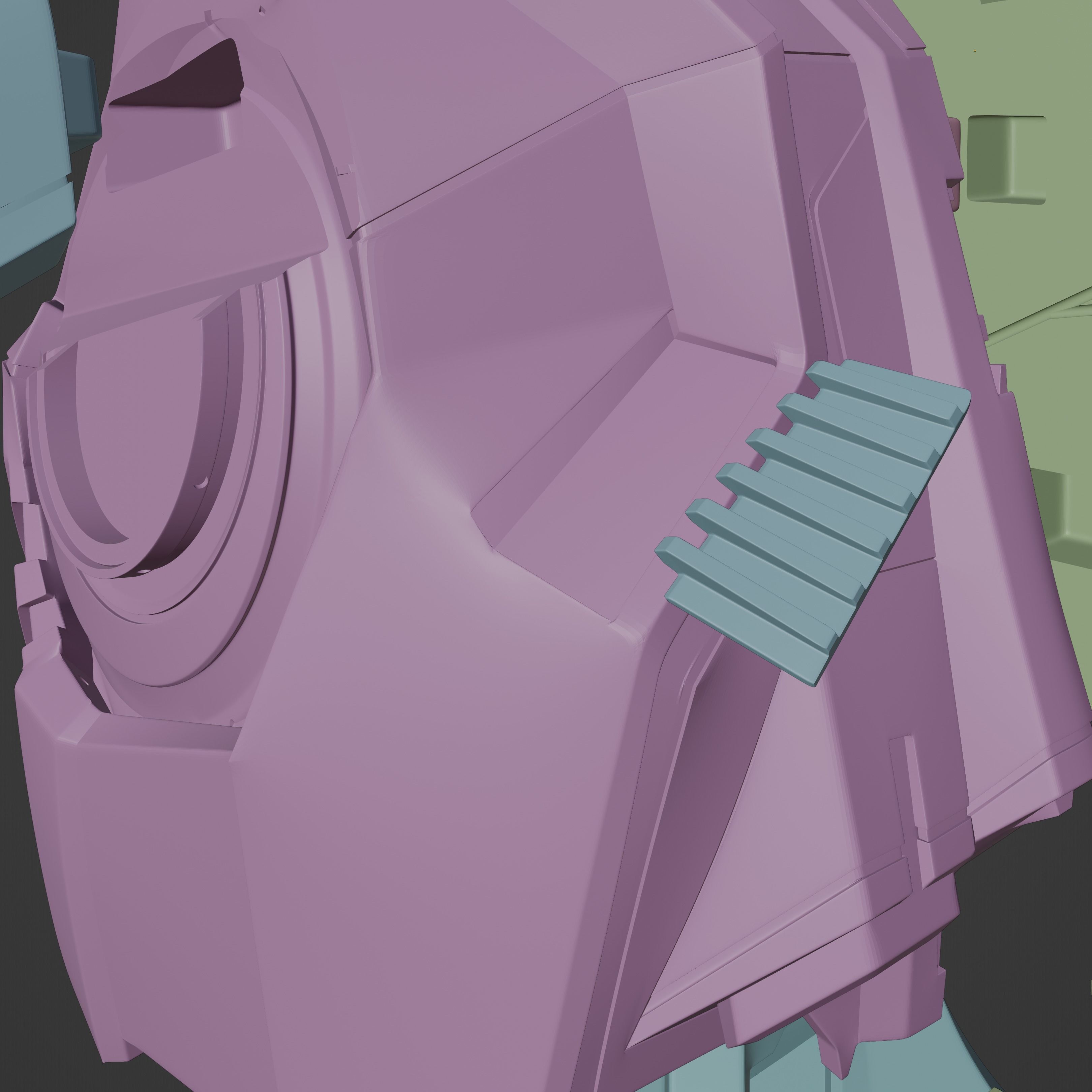 Iron man Mark 16 NightClub Bust 3D print model_19