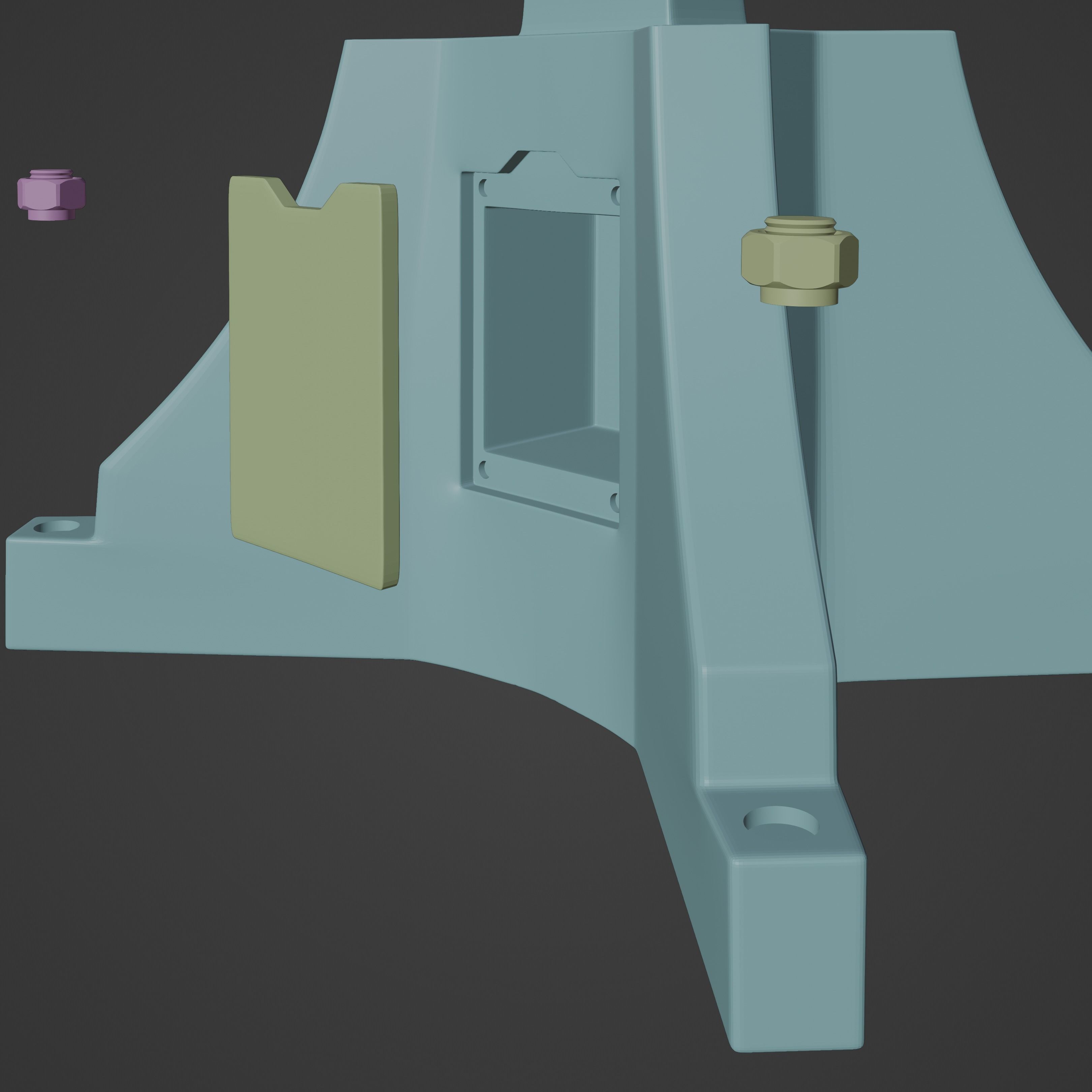 Iron man Mark 16 NightClub Bust 3D print model_11