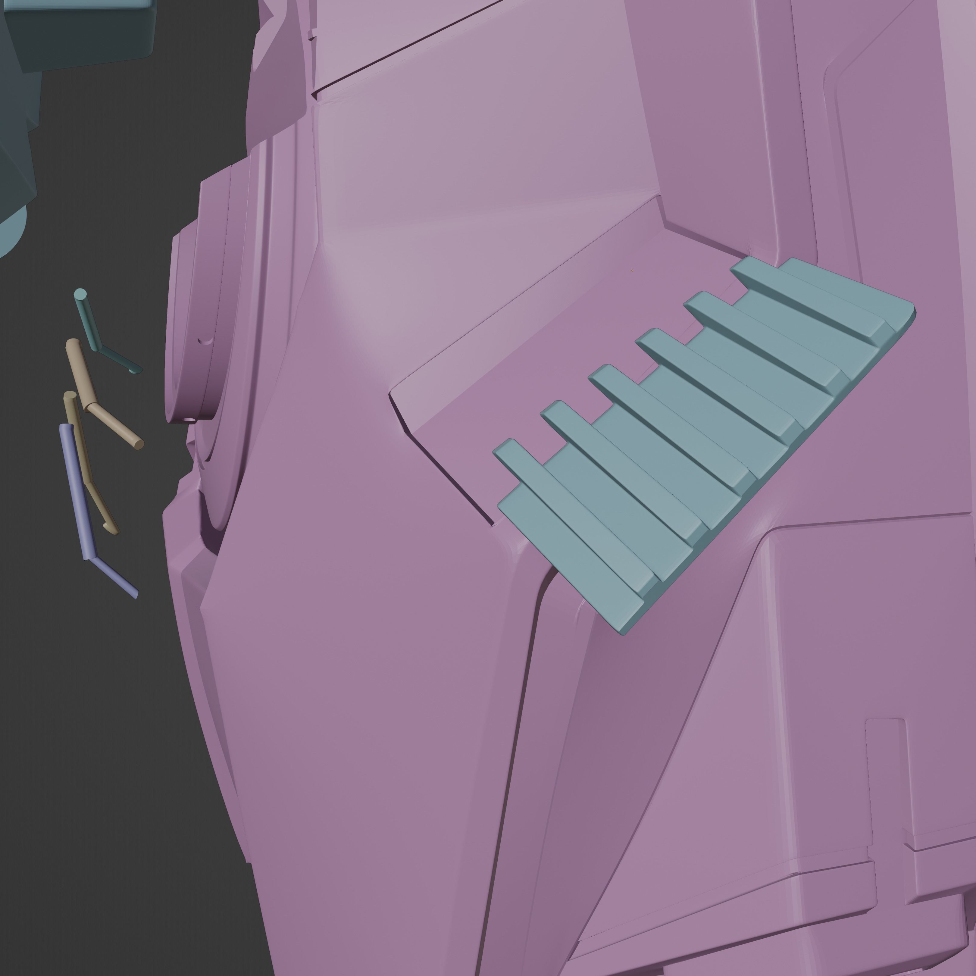 Iron man Mark 16 NightClub Bust 3D print model_17