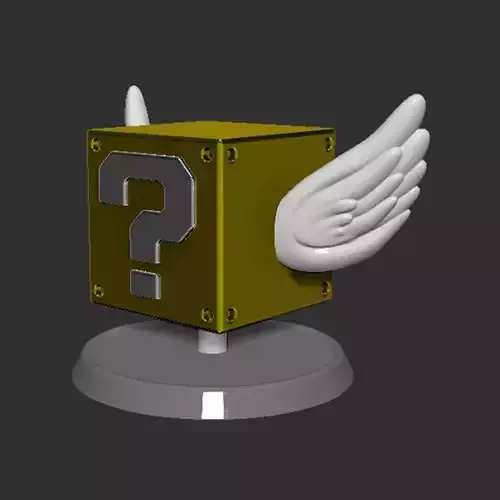 Mario Flying Question Block Based