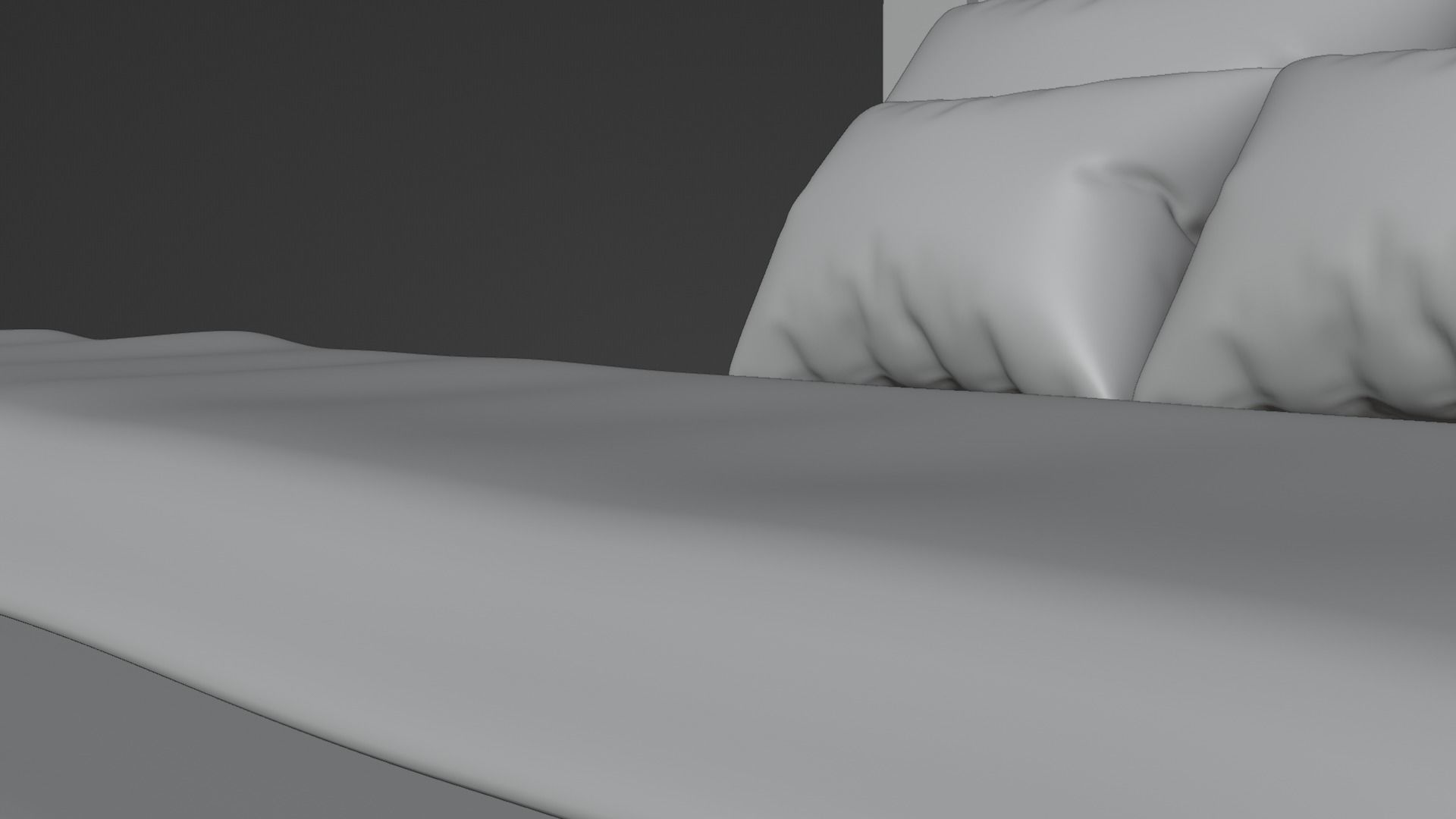 Bed Model 3D model_22