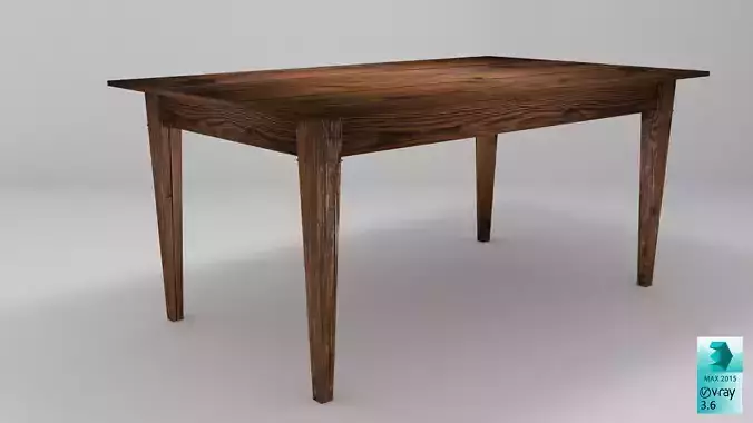 Classic wooden table