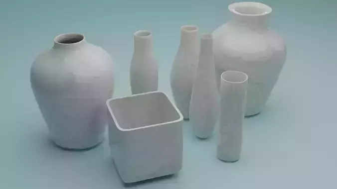 Marble Vases Collection