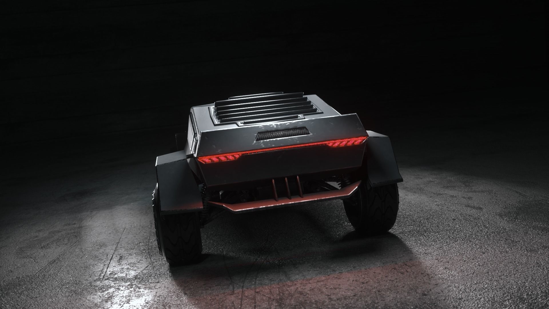 Ace Mari Sci-fi  vehicle 3D model_8