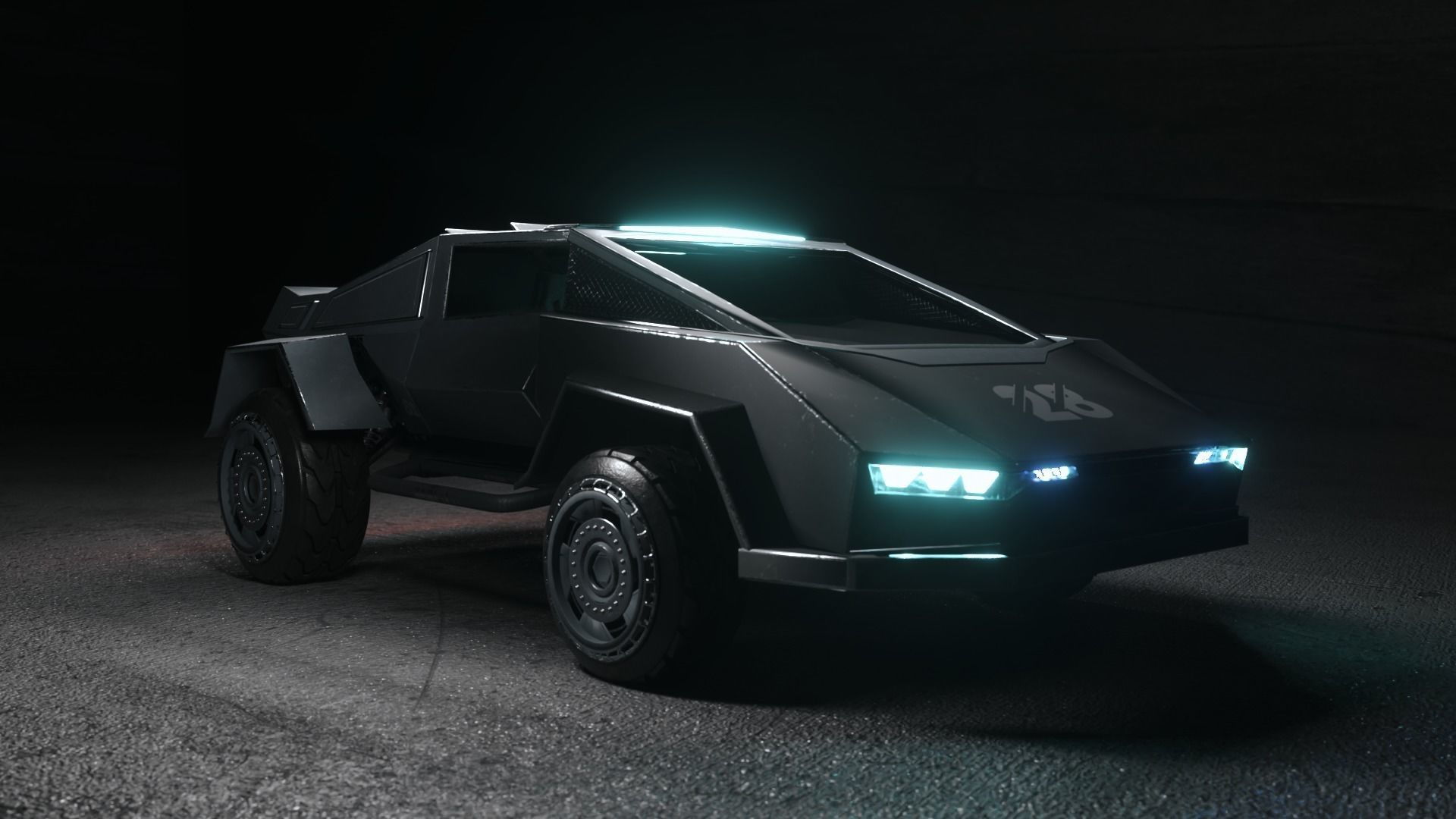 Ace Mari Sci-fi  vehicle 3D model_12