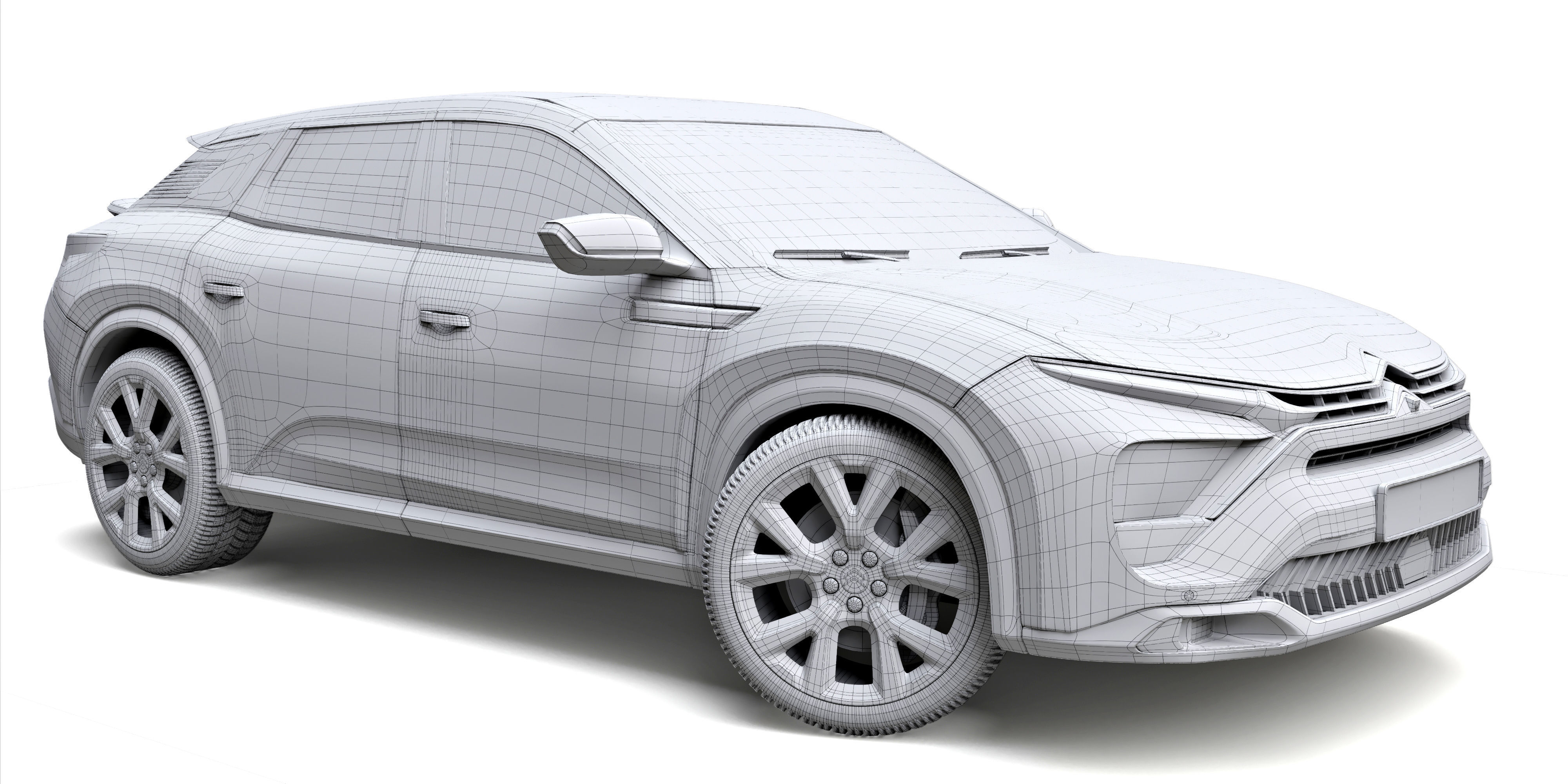 Citroen C5 X 2022 3D model_10