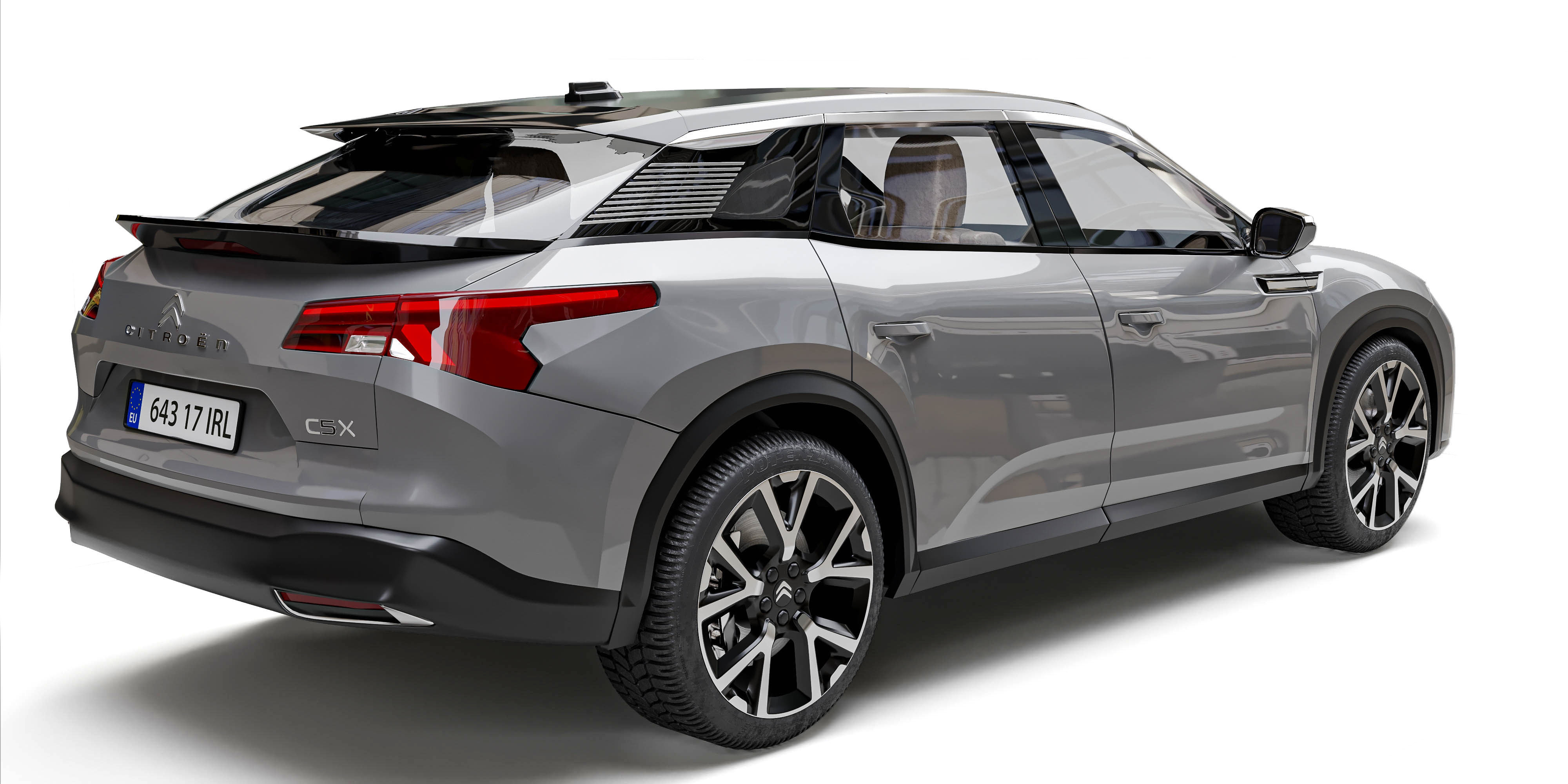Citroen C5 X 2022 3D model_5