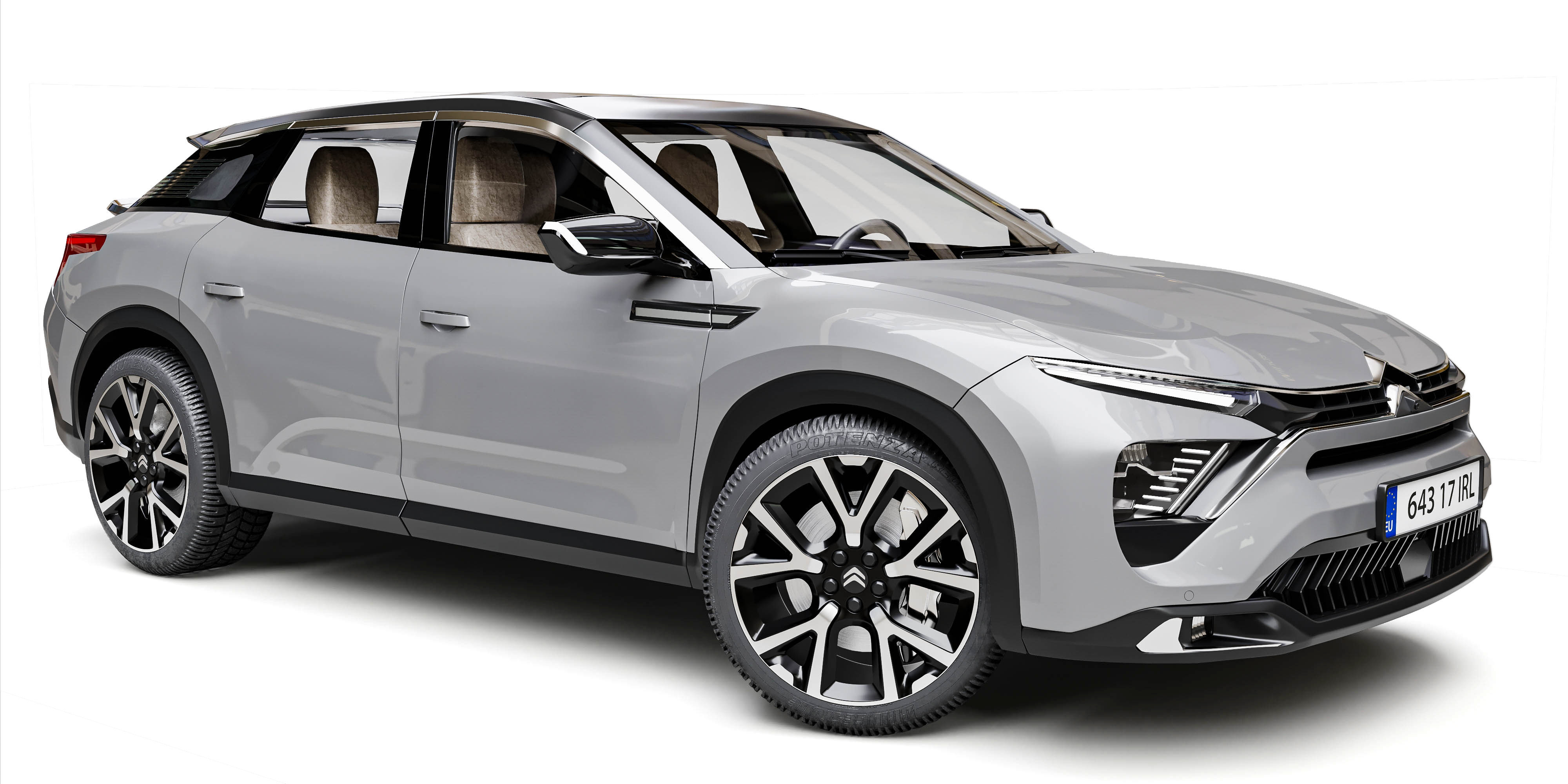 Citroen C5 X 2022 3D model_2