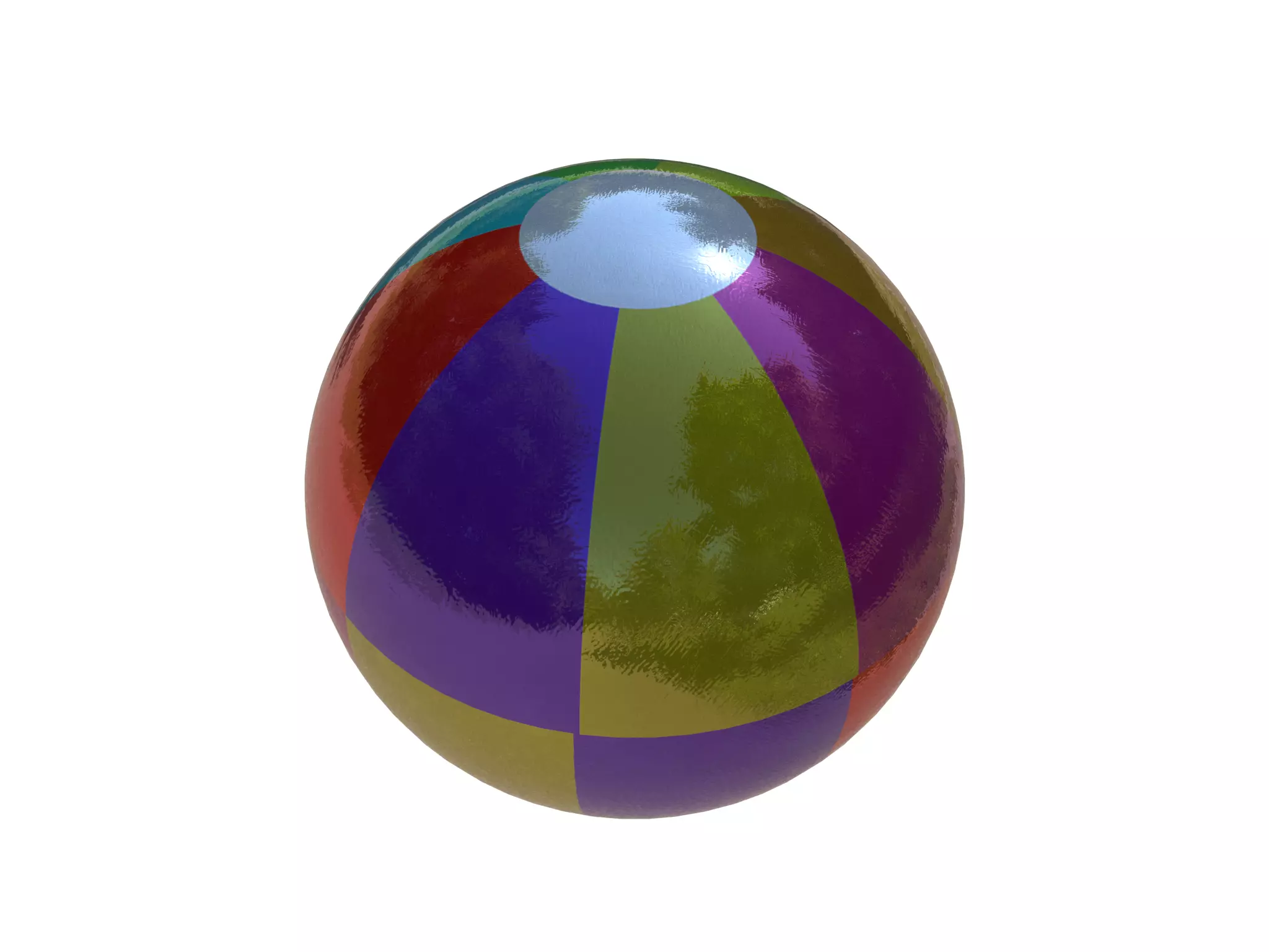 Enjoy in the Beach with this Cutie Free low-poly 3D model