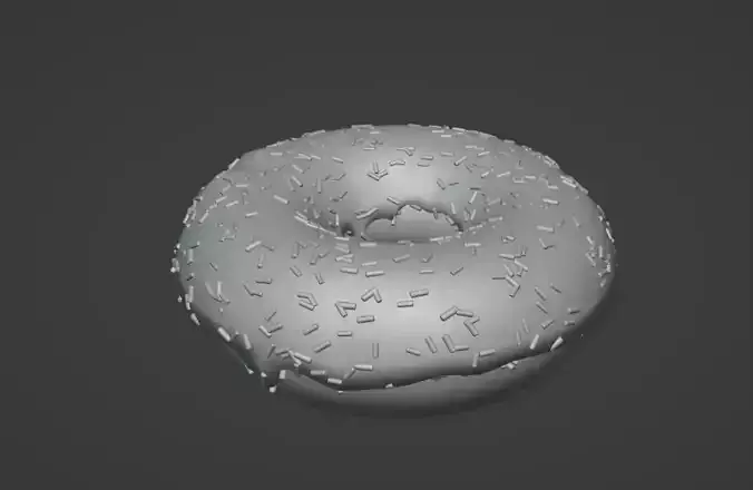 donut with sprinkles