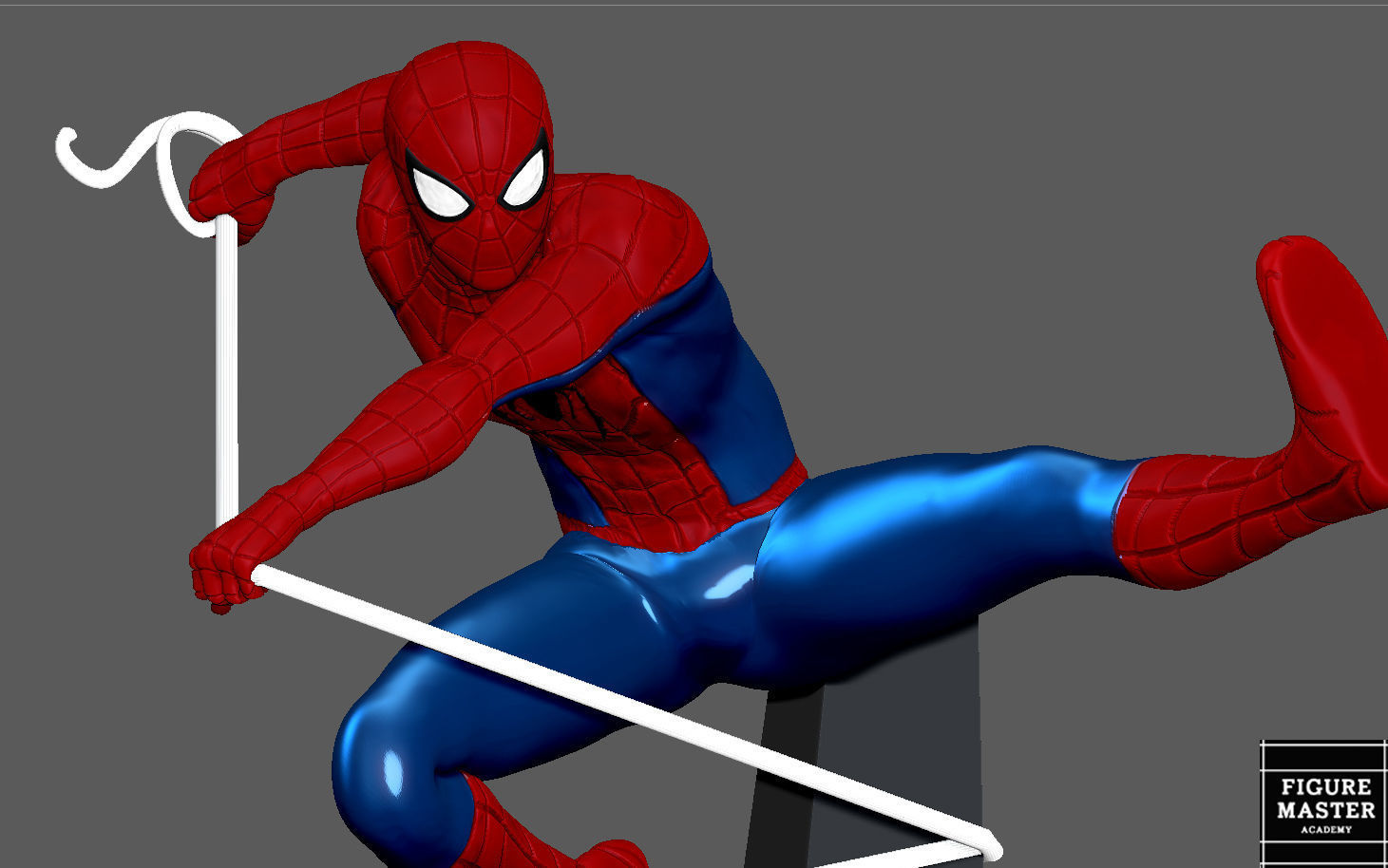 SPIDERMAN NO WAY HOME CLASSIC SUIT POS MCU MARVEL 3D PRINT 3D print model_5