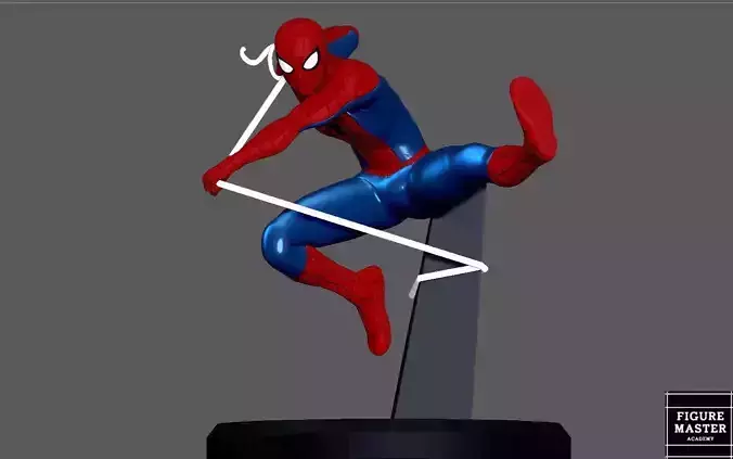 SPIDERMAN NO WAY HOME CLASSIC SUIT POS MCU MARVEL 3D PRINT 3D print model