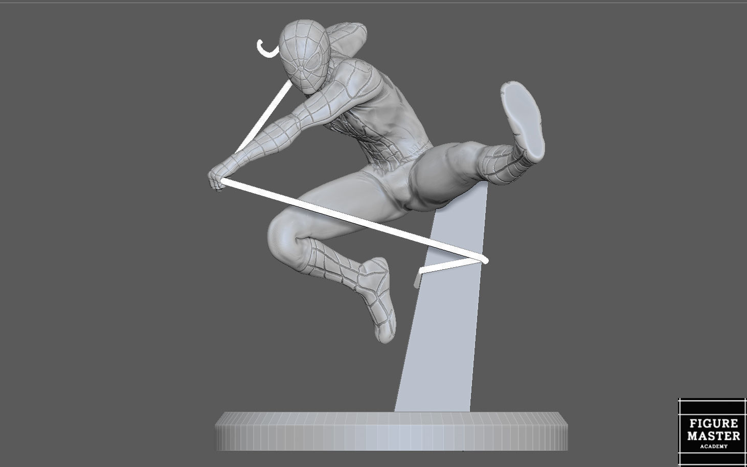 SPIDERMAN NO WAY HOME CLASSIC SUIT POS MCU MARVEL 3D PRINT 3D print model_14