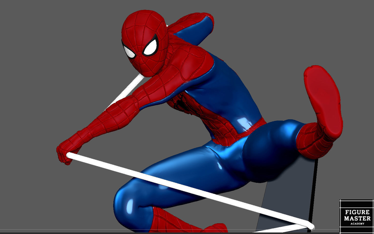 SPIDERMAN NO WAY HOME CLASSIC SUIT POS MCU MARVEL 3D PRINT 3D print model_2