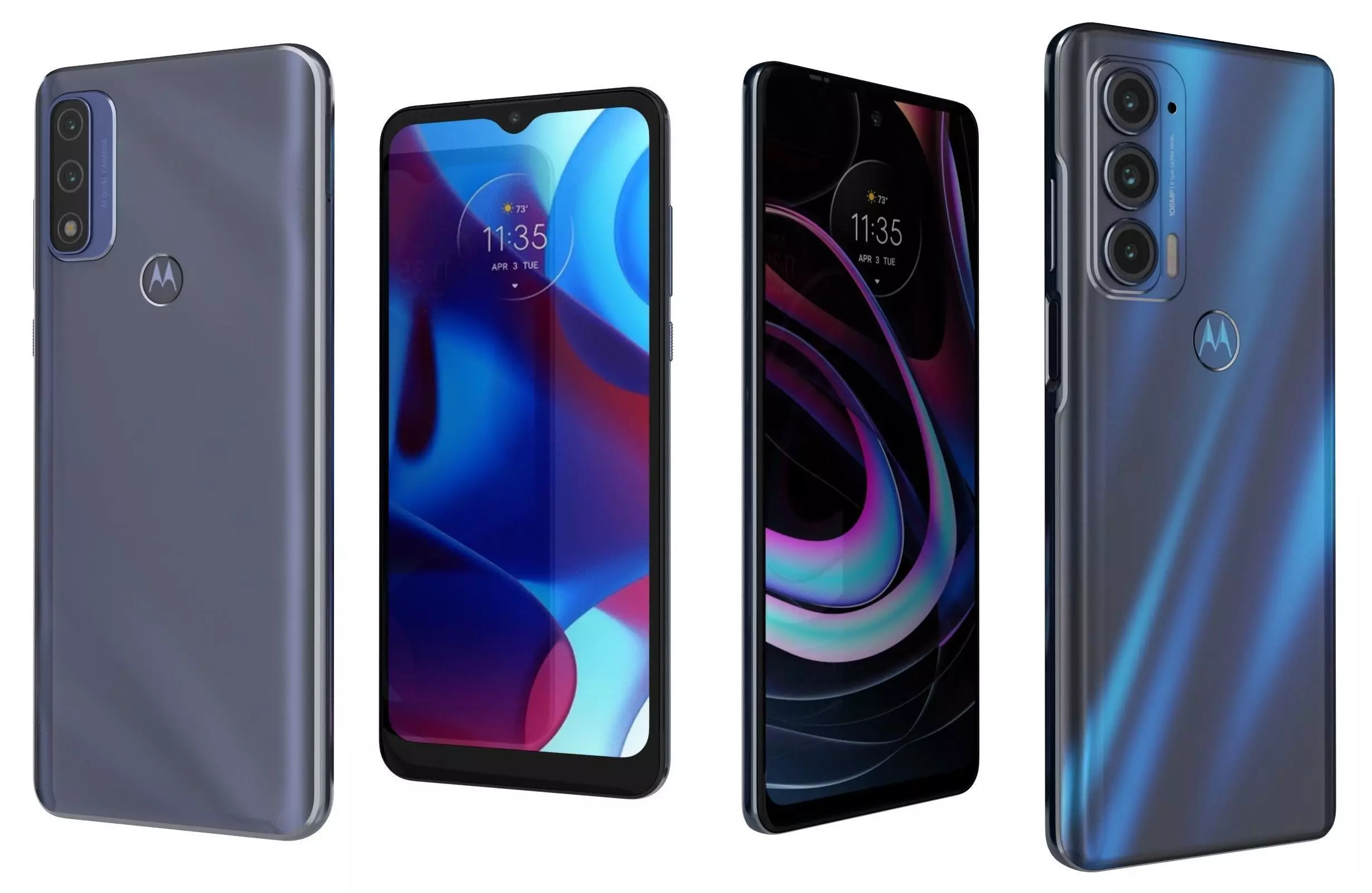 Motorola G Pure And Edge 2021 3D model_0