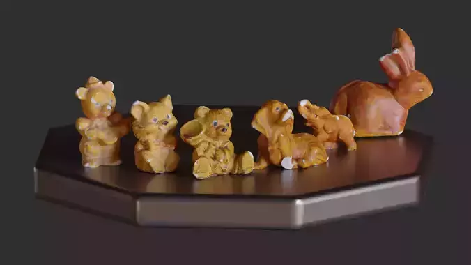 Plaster Animal collection 
