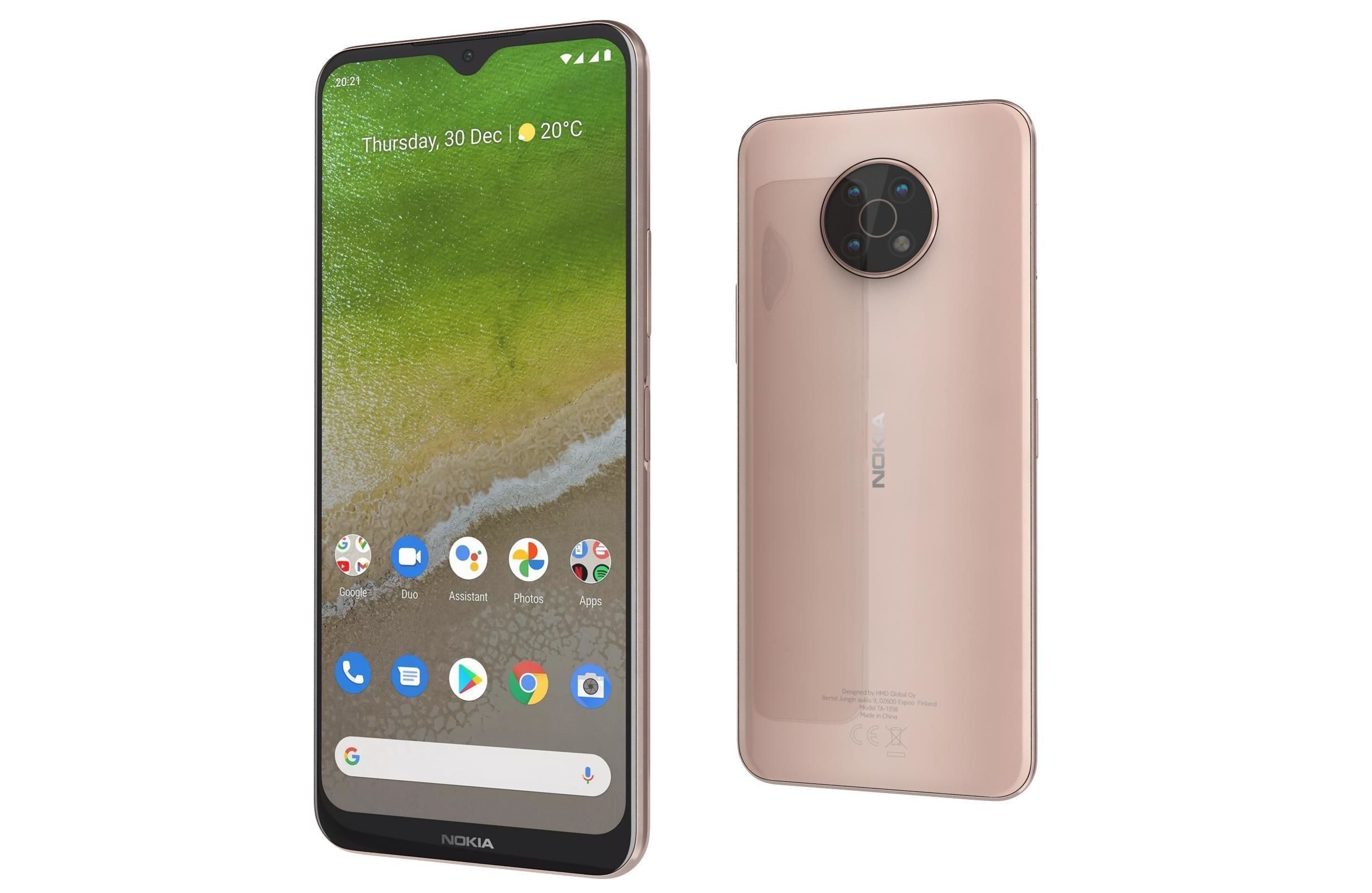 Nokia G10 And G50 5G 3D model_64