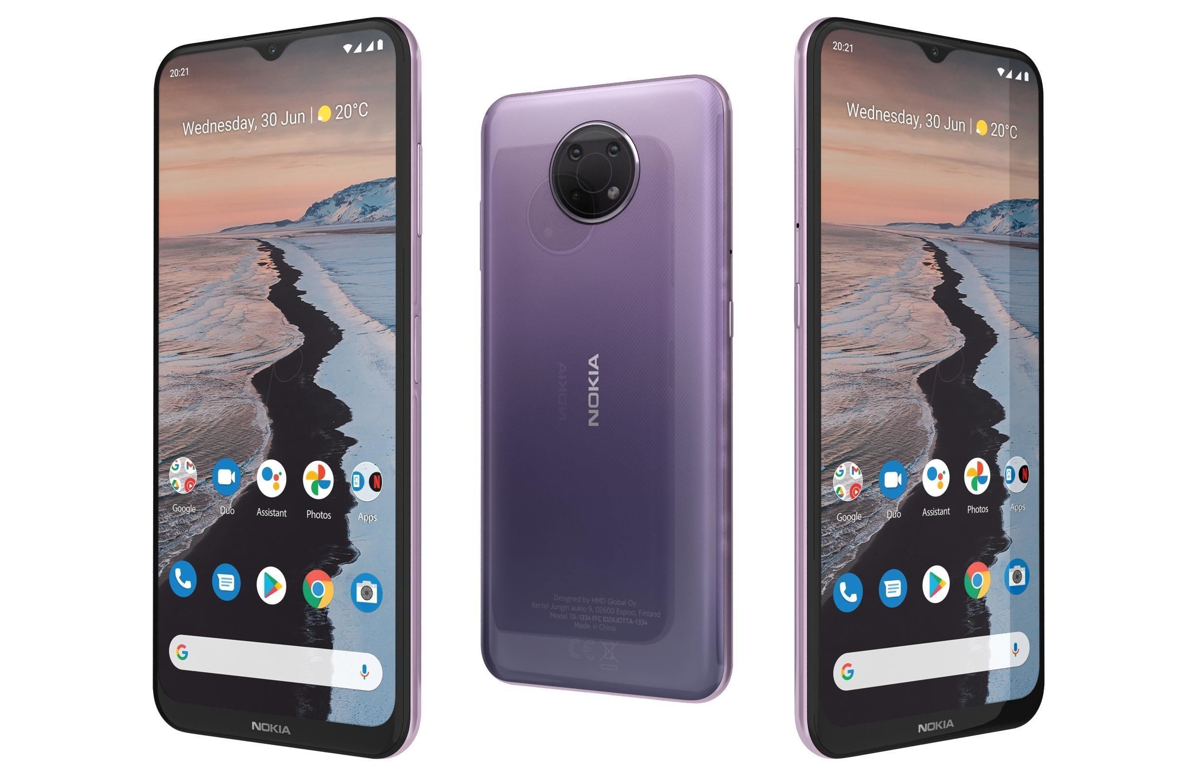 Nokia G10 And G50 5G 3D model_2