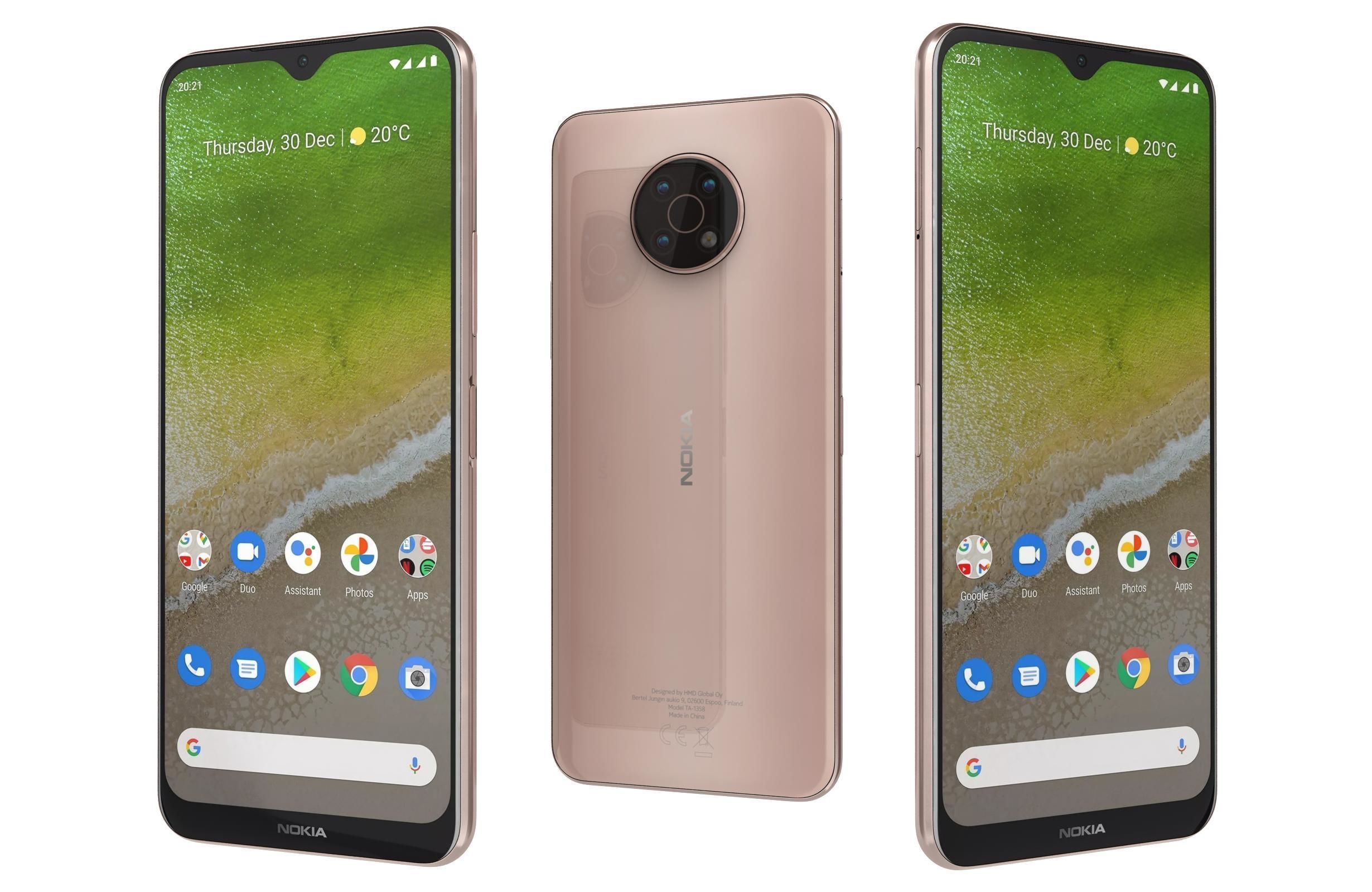 Nokia G10 And G50 5G 3D model_62