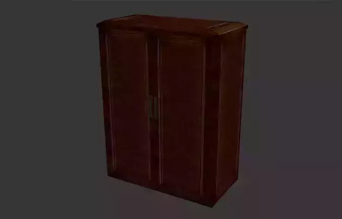 Old Wardrobe - Game Ready