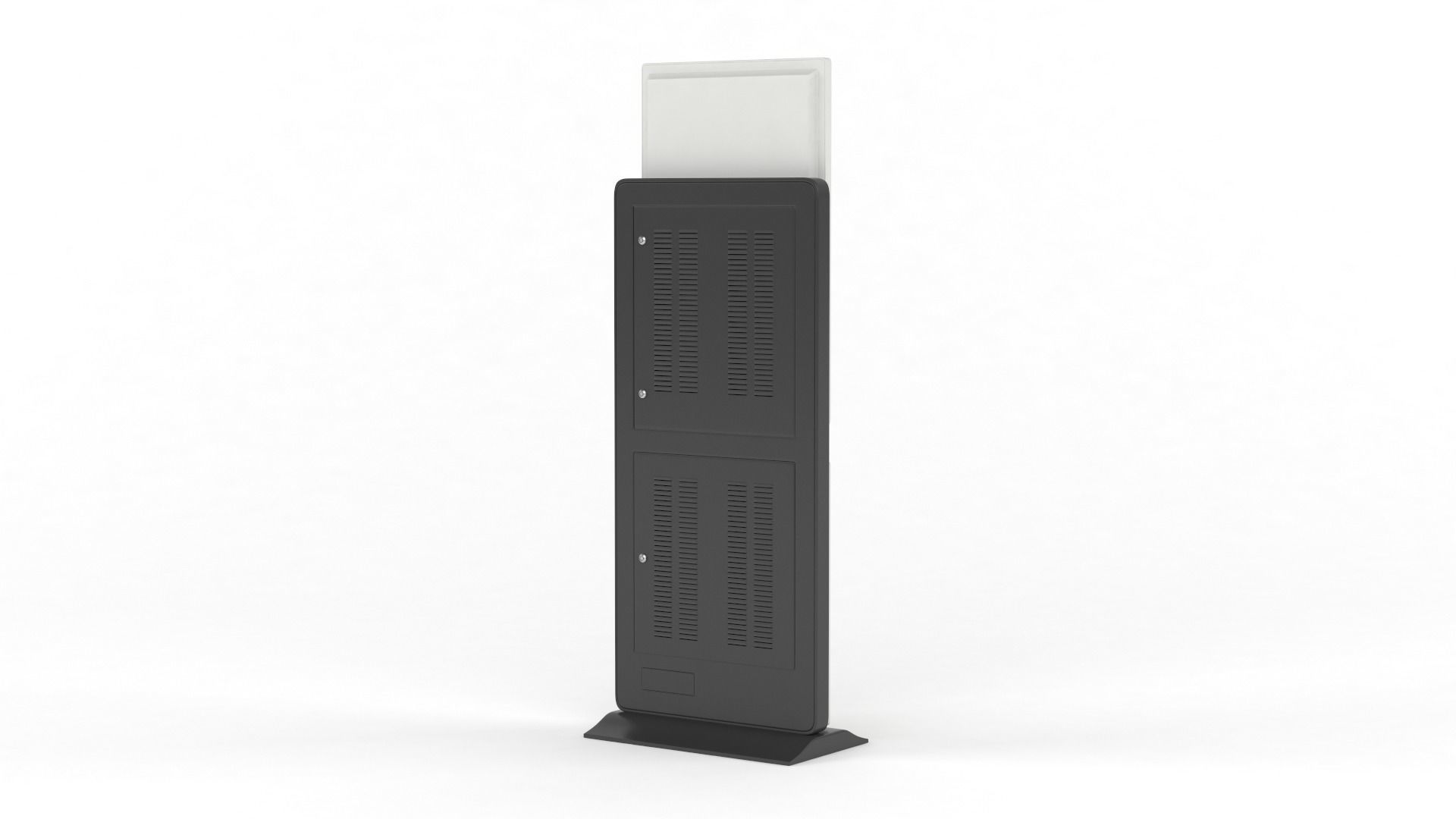 Electronic Kiosk 3D model_4