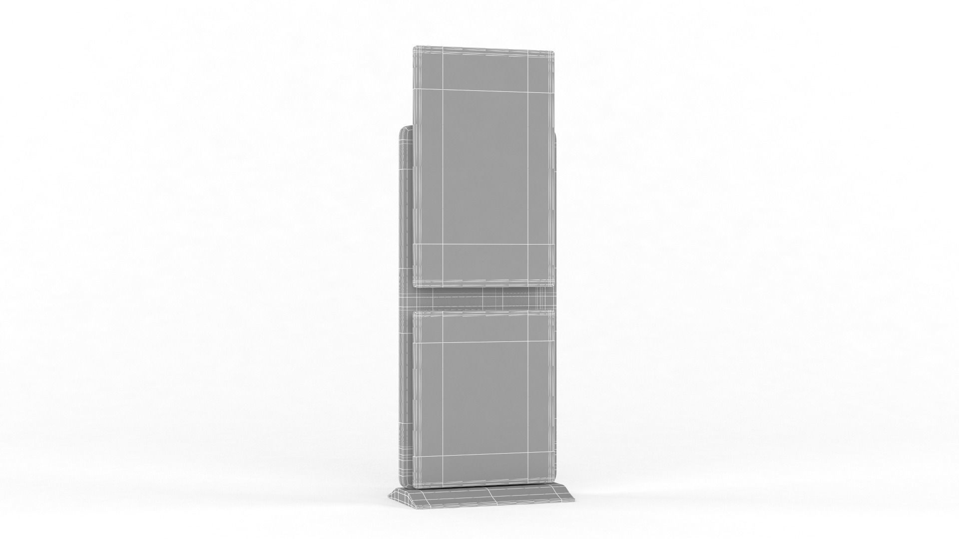 Electronic Kiosk 3D model_11