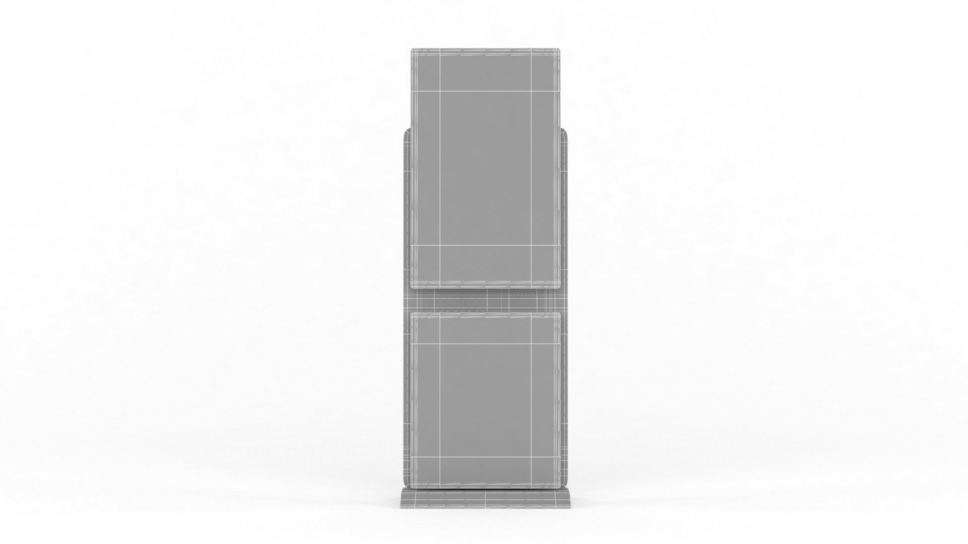 Electronic Kiosk 3D model_7