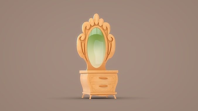 Cartoon Furniture Collection 3D model 3