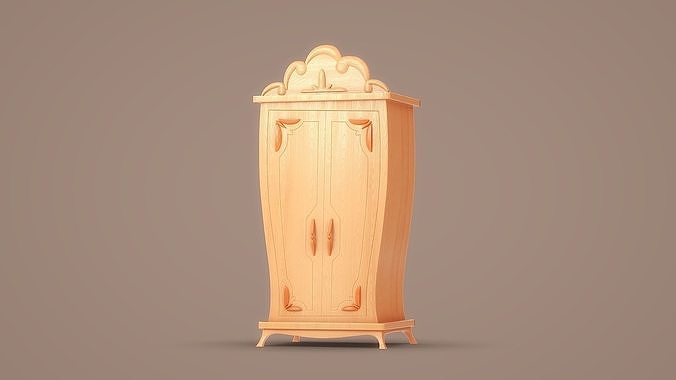 Cartoon Furniture Collection 3D model 5