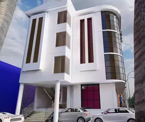 residence 3d AR ST EL SN design 3D model