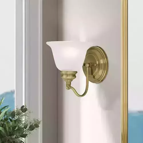 Becky Light Bath Sconce - 4 Colour 3D model