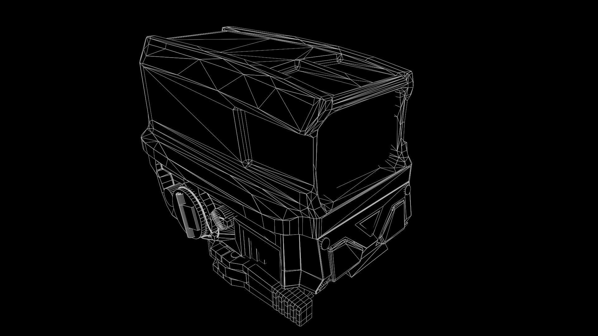  Vortex UH-1 Gen 2 Low-poly 3D model_10
