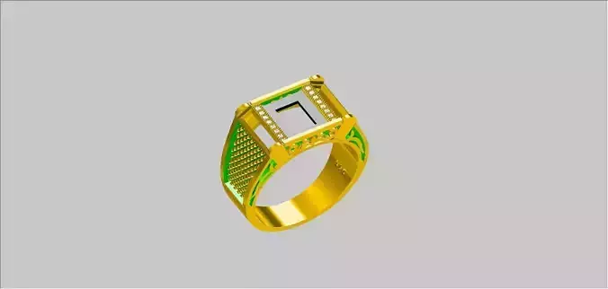 men ring pattern