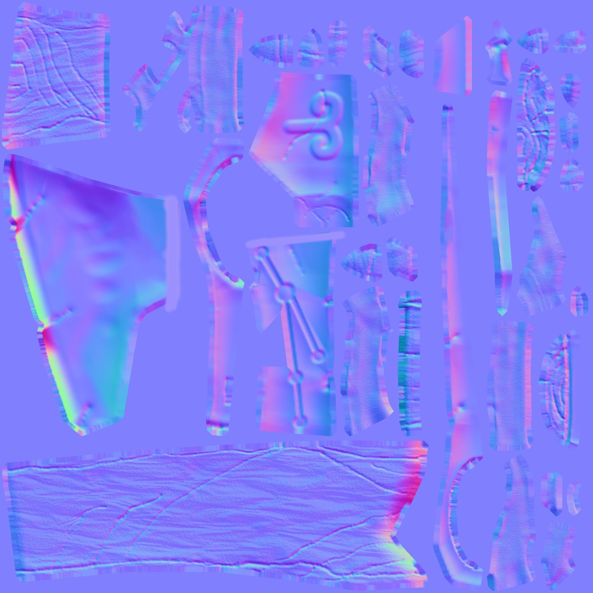 Aries axe Lou-Poli ready to play Low-poly 3D model_12