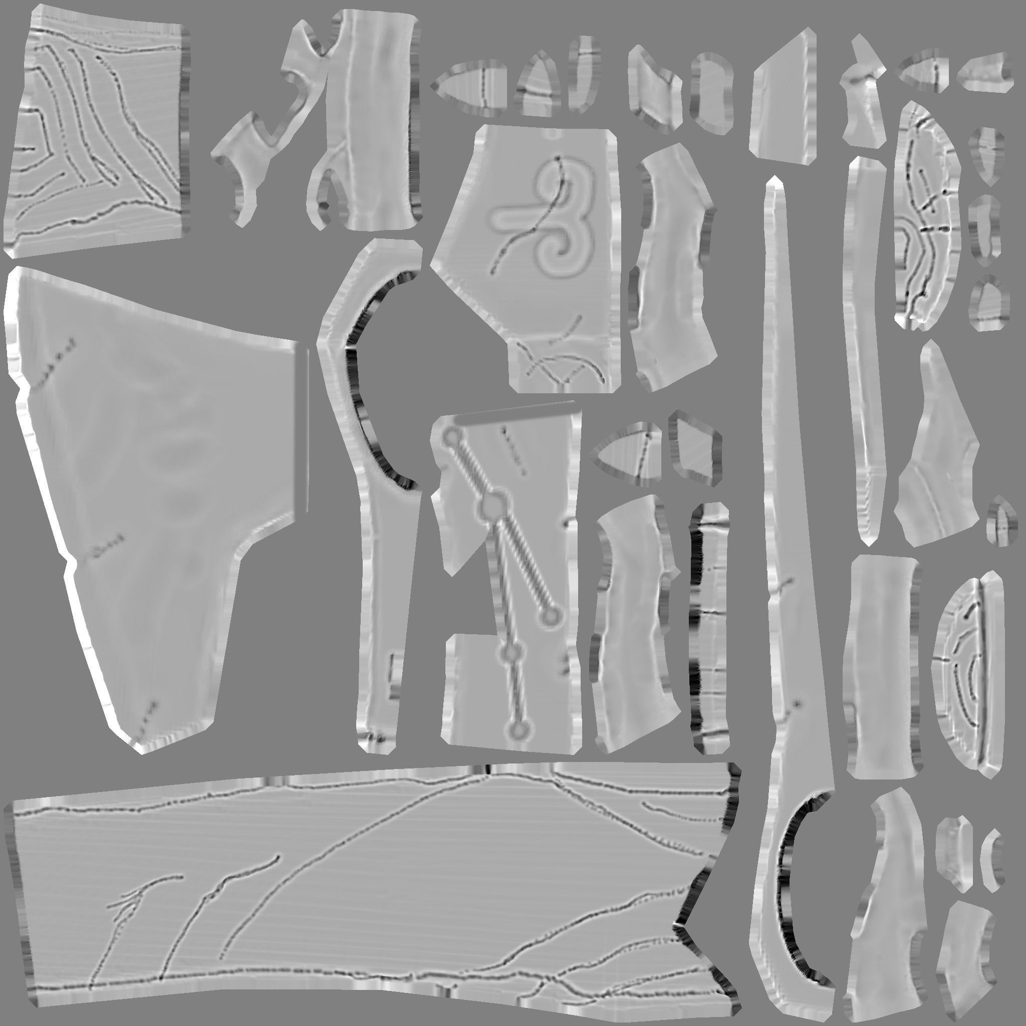 Aries axe Lou-Poli ready to play Low-poly 3D model_10